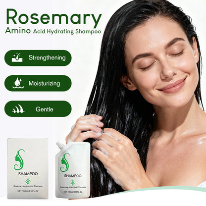 ✨ Rosmarin-aminosyre-fugtgivende shampoo — plejer hovedbunden og styrker hvert eneste hårstrå ✨