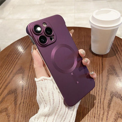 🔥HOT SALE📱 Slank, rammeløs magnetisk telefonetui til iPhone