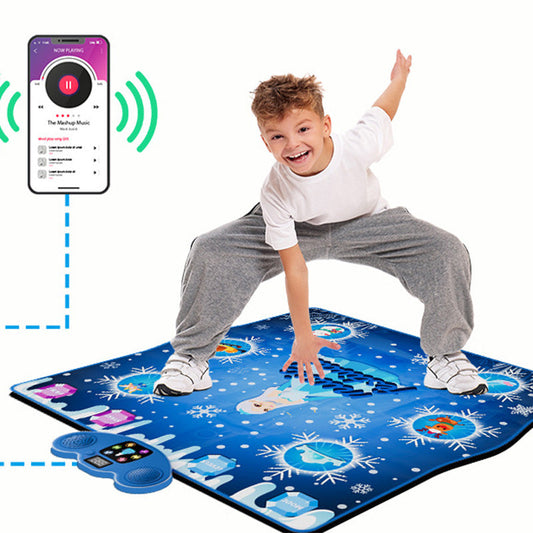 Lysende musikalsk dansemåtte med Bluetooth