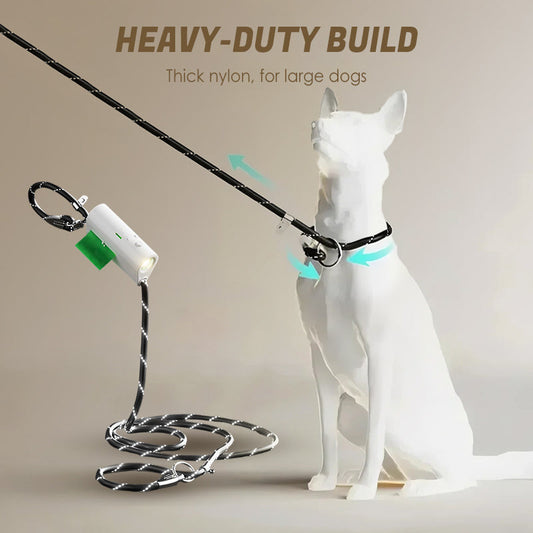 Anti-Pull hundesnor med LED-lys
