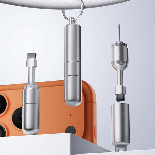 2-i-1 øretelefonrensningsbørste og SIM-udskubningsnål