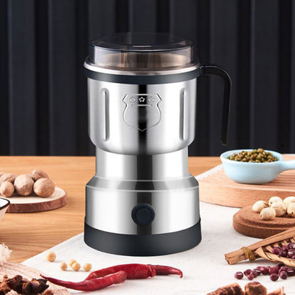 🎁 50 % rabat! ⏳ Multifunktionel elektrisk kværn til husholdningsbrug – 300 W, S-formet kniv, 500 ml, rustfrit stål og nem at rengøre! ☕🌶️