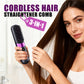 💇‍♀️🔥 3-i-1 trådløs glattebørste – glatter, krøller og udreder håret – genopladelig via USB-C med 4 varmeindstillinger – perfekt hår, uanset hvor du er! ✨