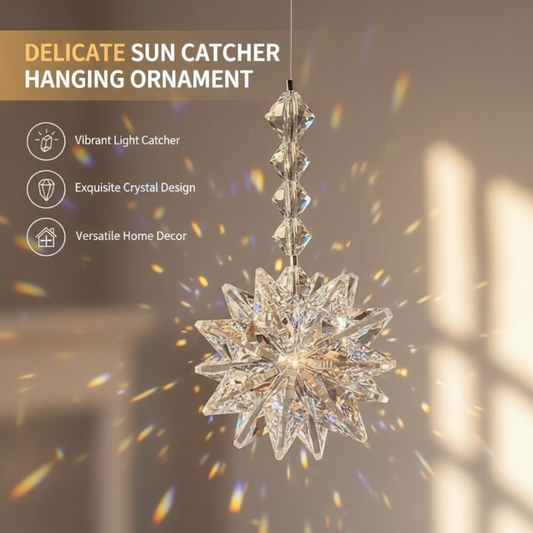 💖Den mest romantiske gave·Sunshine Rainbow Catcher🌈 Krystalvedhæng💎 Fang det blændende sollys og romantikken💕 til den, du holder mest af.