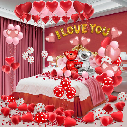 🎈Valentinsdag Romantisk ballondekorationssæt🌹
