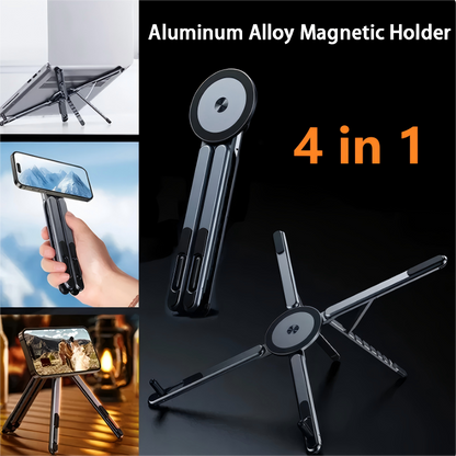 4-i-1 multifunktionelt magnetisk stativ til enheder