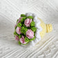 📢📢50 % RABAT !!!⏰Mini hæklet blomsterbuket nøglering