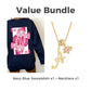 Valentinsdag Queen of Hearts Sweatshirt