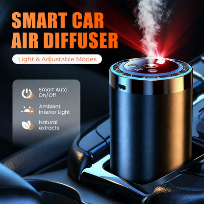 🚗 Udsalg 2026 — Over 26.500 solgt!✨Smart bil-duftdiffusor – stemningsbelysning og sprøjtemodus 💨