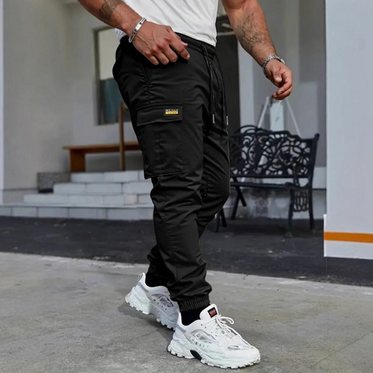 ⏳🔥50 % RABAT I BEGRÆNSET PERIODE! 👖 Casual cargobukser til mænd – stilfulde, behagelige og med justerbar talje ✨