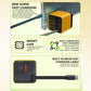 65W Fast Charging Phone Charger Block with Retractable 80cm Type-C Cable