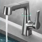 🚿 TOPTILBUD! ⚡ 1-huls badeværelsesarmatur med udtrækkelig bruser – jævn vandgennemstrømning, 360° drejelig bruser, nem montering og holdbart, rustfrit design 🛁