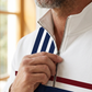 Sæt med pullover og bukser med grafisk print til mænd