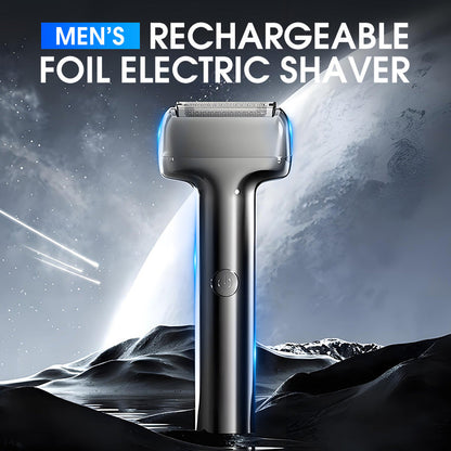 🔥Hot Sale🔥🎁Effektiv genopladelig elektrisk barbermaskine til mænd