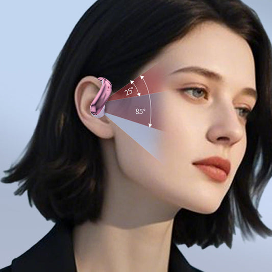 🎧【Bluetooth-øretelefoner】— De sidder fast, uanset hvor meget du ryster, og er perfekte til at lytte til musik, mens du løber! 🏃‍♂️✨