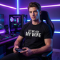 "Lad mig spørge min kone" – sjovt T-shirt-tryk til mænd