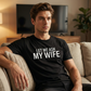 "Lad mig spørge min kone" – sjovt T-shirt-tryk til mænd