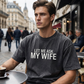 "Lad mig spørge min kone" – sjovt T-shirt-tryk til mænd