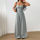 📢📢50 % RABAT !!!⏰Casual jumpsuit med spaghettistropper til kvinder