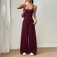 📢📢50 % RABAT !!!⏰Casual jumpsuit med spaghettistropper til kvinder