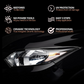 🚗【Headlight Crystal Restorer】— Et enkelt strøg, og gulnede linser bliver krystalklare. Gammelt bliver nyt, og dine forlygter skinner som nye! ✨🔦
