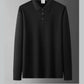 👔 LIMITED-TIME 50% OFF! ✨ Men's Business-Casual Long Sleeve Shirt – Classic Collar, Breathable, Solid Color Versatility 💼