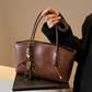 👜 50 % RABAT NU! ✨ Vintage skuldertaske i PU-læder til kvinder – elegant design, rummelig og perfekt til daglig brug 🌸