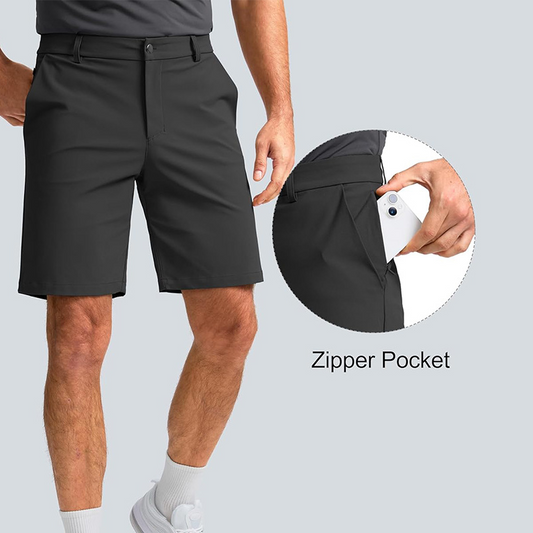 🏃50 % RABAT! 🩳 Hurtigtørrende sportsshorts til mænd – 4-vejs stretch og svedtransporterende til fitness, golf og hverdagsbrug 💦