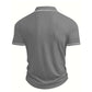 Sommerlig, afslappet shirt med korte ærmer