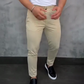 Herrebukser i stretch med slim fit