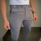 Herrebukser i stretch med slim fit