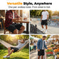 Casual cargoshorts til mænd med elastisk linning