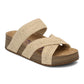 👡 50 % RABAT NU! 🔥 Dame-sandaler med krydsede remme og kilehæl – behagelige, stilfulde og perfekte til sommerdage ☀️