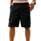 Casual cargoshorts til mænd med elastisk linning