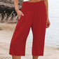 【S-3XL】🍂Lette cropped bukser med elastisk talje til kvinder