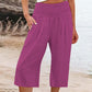 【S-3XL】🍂Lette cropped bukser med elastisk talje til kvinder