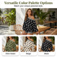💕Begrænset tilbud: 50 % rabat💕Boheme-inspireret jumpsuit-sæt med bare skuldre og print