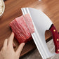 🍅🔪Ergonomisk køkkenkniv – med håndtag foran, der nemt skærer grøntsager og kød. En gennemtænkt gave til hjemmekokken.