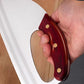 🍅🔪Ergonomisk køkkenkniv – med håndtag foran, der nemt skærer grøntsager og kød. En gennemtænkt gave til hjemmekokken.