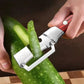 🥒BEGRÆNSET TID: 50 % RABAT! ⚡ Kraftig multifunktionsskræller i rustfrit stål – robust, bredt blad, flaskeåbner 🍺