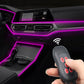 🚗 50 % RABAT NU! 🎵 Neonbånd til bilens interiør – synkroniseres med musik, styres via app og strømforsynes via USB – mindsker træthed under kørslen ✨