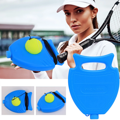 ⏰🔥BEGRÆNSET TID – 🎾 Bærbar rebunder til solo-tennistræning – Forbedr dit spil hvor som helst og når som helst 💪✨