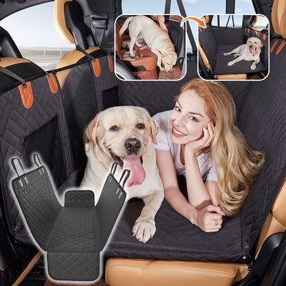 🥳2026 STOR UDSALG🥳💞Over 50.000 solgt! 🐾🚗 50 % RABAT! Bilbetræk med hård bund til kæledyr – vandtæt, hængekøje-stil, justerbare stropper, passer til alle biler. Holder bilen ren og kæledyret komfortabelt! 🛡️💪