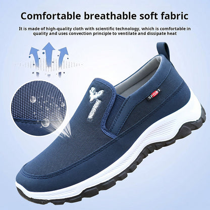 Åndbare slip-on-vandresko til mænd