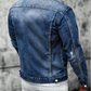⏳Tidsbegrænset tilbud⏰Casual herrejakke i vintage-vasket, slidt denim