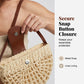 👜Nyhed med 50 % rabat!👒Vævet skuldertaske – boho-stil, håndvævet, justerbar, let ✨