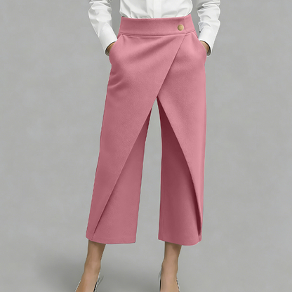 👖 Patchwork-bukser i kort længde til kvinder 🌸