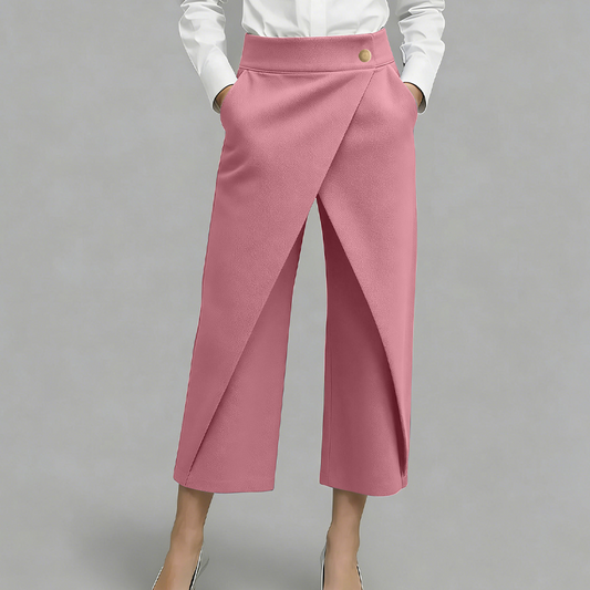👖 Patchwork-bukser i kort længde til kvinder 🌸