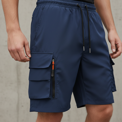 🩳 Hurtigtørrende cargoshorts til mænd – med masser af lommer, letvægts ✨