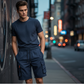 🩳 Hurtigtørrende cargoshorts til mænd – med masser af lommer, letvægts ✨